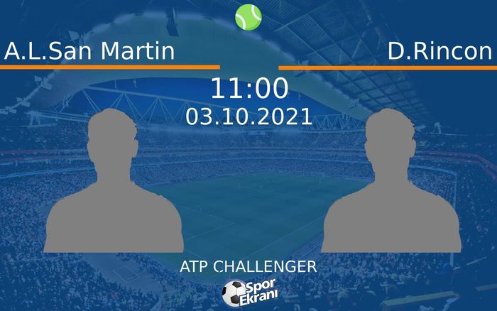 03 Ekim 2021 A.L.San Martin vs D.Rincon maçı Hangi Kanalda Saat Kaçta Yayınlanacak? 03 Ekim 2021 A.L.San Martin vs D.Rincon maçı Hangi Kanalda Saat Kaçta Yayınlanacak?