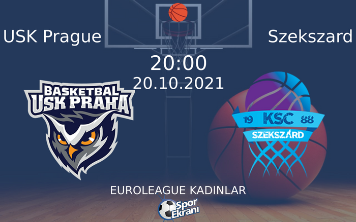 20 Ekim 2021 USK Prague vs Szekszard maçı Hangi Kanalda Saat Kaçta Yayınlanacak? 20 Ekim 2021 USK Prague vs Szekszard maçı Hangi Kanalda Saat Kaçta Yayınlanacak?