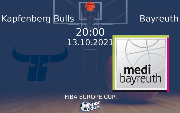 13 Ekim 2021 Kapfenberg Bulls vs Bayreuth maçı Hangi Kanalda Saat Kaçta Yayınlanacak? 13 Ekim 2021 Kapfenberg Bulls vs Bayreuth maçı Hangi Kanalda Saat Kaçta Yayınlanacak?