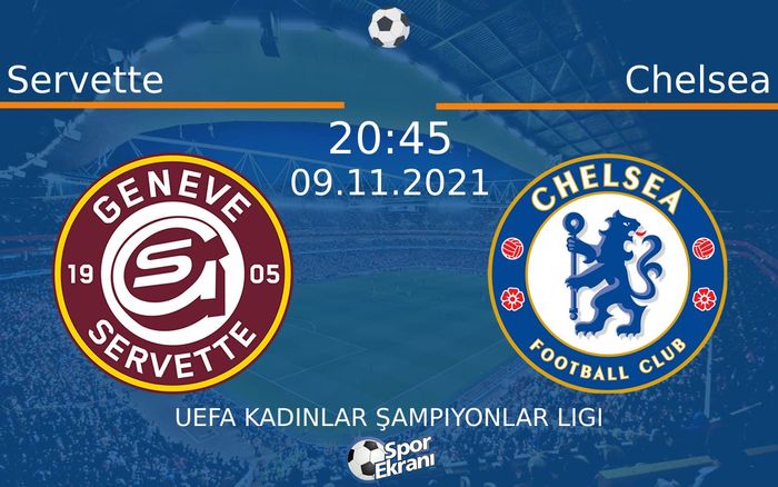 09 Kasım 2021 Servette vs Chelsea maçı Hangi Kanalda Saat Kaçta Yayınlanacak? 09 Kasım 2021 Servette vs Chelsea maçı Hangi Kanalda Saat Kaçta Yayınlanacak?