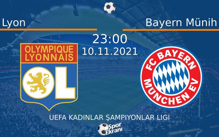 10 Kasım 2021 Lyon vs Bayern Münih maçı Hangi Kanalda Saat Kaçta Yayınlanacak? 10 Kasım 2021 Lyon vs Bayern Münih maçı Hangi Kanalda Saat Kaçta Yayınlanacak?