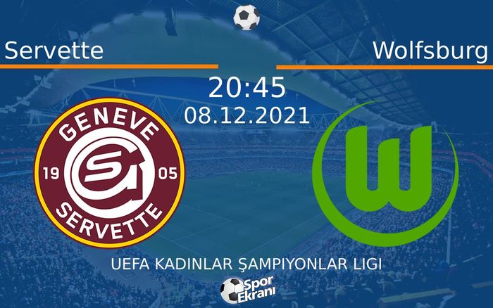 08 Aralık 2021 Servette vs Wolfsburg maçı Hangi Kanalda Saat Kaçta Yayınlanacak? 08 Aralık 2021 Servette vs Wolfsburg maçı Hangi Kanalda Saat Kaçta Yayınlanacak?
