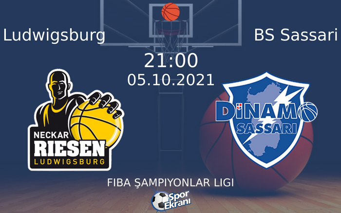 05 Ekim 2021 Ludwigsburg vs BS Sassari maçı Hangi Kanalda Saat Kaçta Yayınlanacak? 05 Ekim 2021 Ludwigsburg vs BS Sassari maçı Hangi Kanalda Saat Kaçta Yayınlanacak?