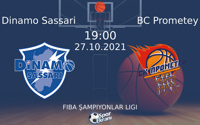 27 Ekim 2021 Dinamo Sassari vs BC Prometey maçı Hangi Kanalda Saat Kaçta Yayınlanacak? 27 Ekim 2021 Dinamo Sassari vs BC Prometey maçı Hangi Kanalda Saat Kaçta Yayınlanacak?