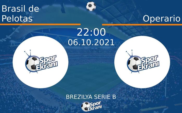 06 Ekim 2021 Brasil de Pelotas vs Operario maçı Hangi Kanalda Saat Kaçta Yayınlanacak? 06 Ekim 2021 Brasil de Pelotas vs Operario maçı Hangi Kanalda Saat Kaçta Yayınlanacak?