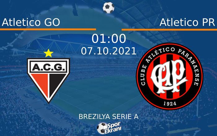 07 Ekim 2021 Atletico GO vs Atletico PR maçı Hangi Kanalda Saat Kaçta Yayınlanacak? 07 Ekim 2021 Atletico GO vs Atletico PR maçı Hangi Kanalda Saat Kaçta Yayınlanacak?