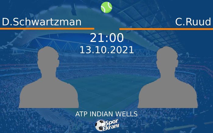 13 Ekim 2021 D.Schwartzman vs C.Ruud maçı Hangi Kanalda Saat Kaçta Yayınlanacak?