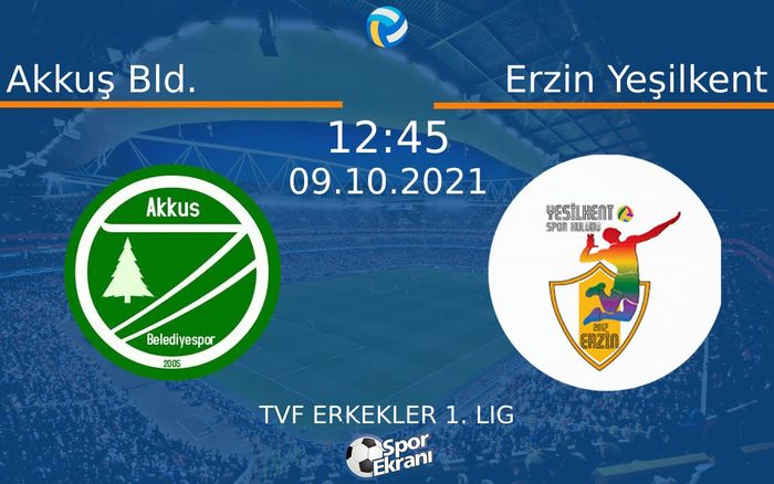 09 Ekim 2021 Akkuş Bld. vs Erzin Yeşilkent maçı Hangi Kanalda Saat Kaçta Yayınlanacak? 09 Ekim 2021 Akkuş Bld. vs Erzin Yeşilkent maçı Hangi Kanalda Saat Kaçta Yayınlanacak?