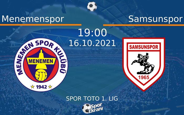 16 Ekim 2021 Menemenspor vs Samsunspor maçı Hangi Kanalda Saat Kaçta Yayınlanacak? 16 Ekim 2021 Menemenspor vs Samsunspor maçı Hangi Kanalda Saat Kaçta Yayınlanacak?