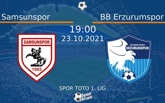 23 Ekim 2021 Samsunspor vs BB Erzurumspor maçı Hangi Kanalda Saat Kaçta Yayınlanacak? 23 Ekim 2021 Samsunspor vs BB Erzurumspor maçı Hangi Kanalda Saat Kaçta Yayınlanacak?