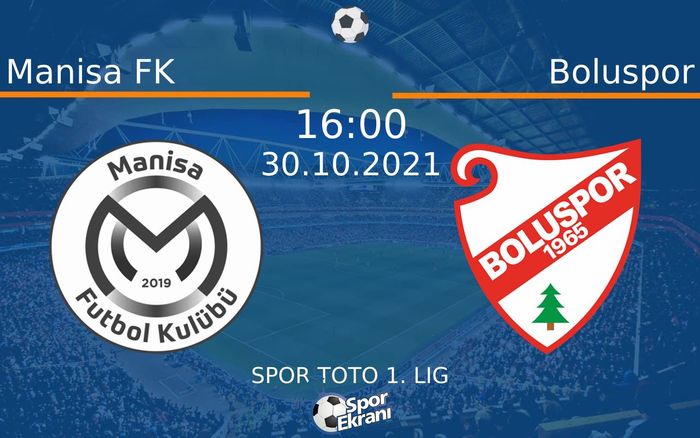 30 Ekim 2021 Manisa FK vs Boluspor maçı Hangi Kanalda Saat Kaçta Yayınlanacak? 30 Ekim 2021 Manisa FK vs Boluspor maçı Hangi Kanalda Saat Kaçta Yayınlanacak?