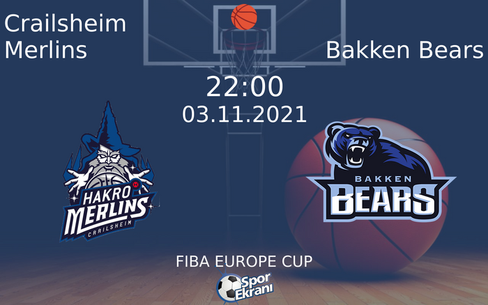 03 Kasım 2021 Crailsheim Merlins vs Bakken Bears maçı Hangi Kanalda Saat Kaçta Yayınlanacak? 03 Kasım 2021 Crailsheim Merlins vs Bakken Bears maçı Hangi Kanalda Saat Kaçta Yayınlanacak?