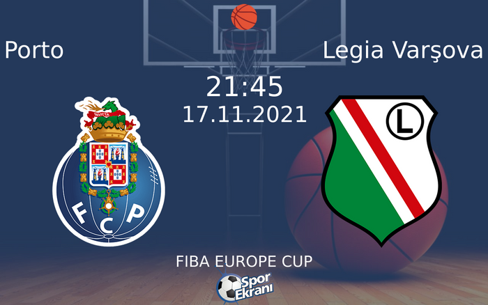 17 Kasım 2021 Porto vs Legia Varşova maçı Hangi Kanalda Saat Kaçta Yayınlanacak? 17 Kasım 2021 Porto vs Legia Varşova maçı Hangi Kanalda Saat Kaçta Yayınlanacak?