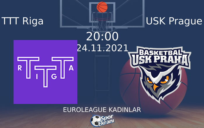 24 Kasım 2021 TTT Riga vs USK Prague maçı Hangi Kanalda Saat Kaçta Yayınlanacak? 24 Kasım 2021 TTT Riga vs USK Prague maçı Hangi Kanalda Saat Kaçta Yayınlanacak?
