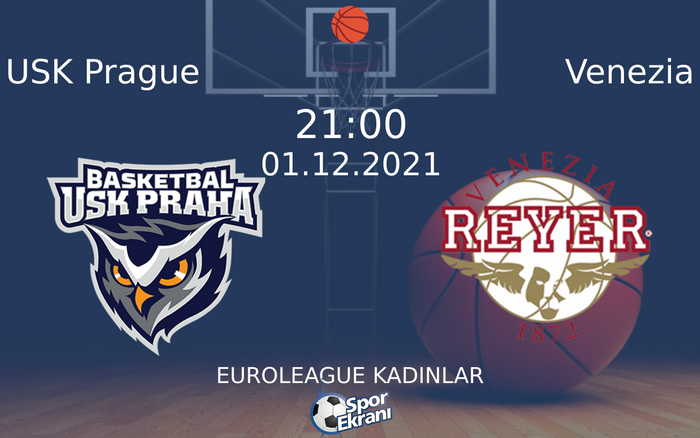 01 Aralık 2021 USK Prague vs Venezia maçı Hangi Kanalda Saat Kaçta Yayınlanacak? 01 Aralık 2021 USK Prague vs Venezia maçı Hangi Kanalda Saat Kaçta Yayınlanacak?
