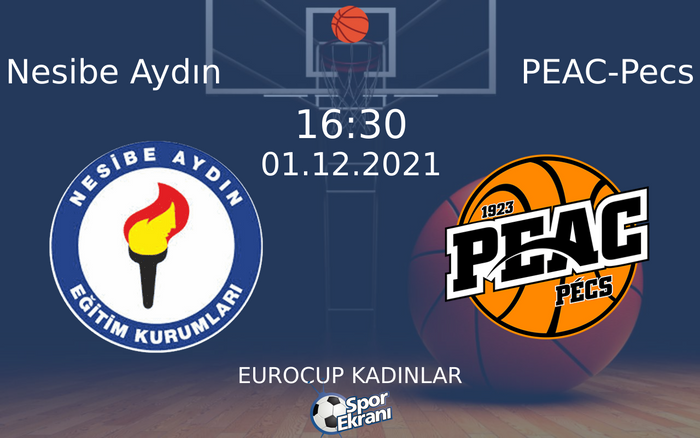 01 Aralık 2021 Nesibe Aydın vs PEAC-Pecs maçı Hangi Kanalda Saat Kaçta Yayınlanacak? 01 Aralık 2021 Nesibe Aydın vs PEAC-Pecs maçı Hangi Kanalda Saat Kaçta Yayınlanacak?