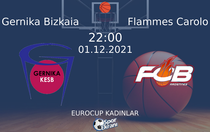 01 Aralık 2021 Gernika Bizkaia vs Flammes Carolo maçı Hangi Kanalda Saat Kaçta Yayınlanacak? 01 Aralık 2021 Gernika Bizkaia vs Flammes Carolo maçı Hangi Kanalda Saat Kaçta Yayınlanacak?