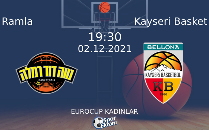 02 Aralık 2021 Ramla vs Kayseri Basket maçı Hangi Kanalda Saat Kaçta Yayınlanacak? 02 Aralık 2021 Ramla vs Kayseri Basket maçı Hangi Kanalda Saat Kaçta Yayınlanacak?