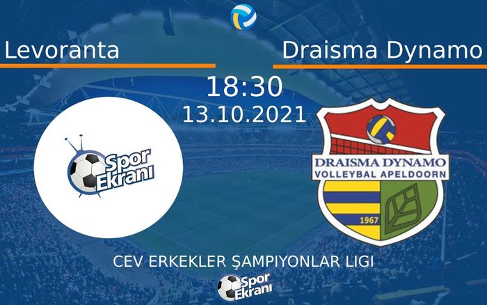 13 Ekim 2021 Levoranta vs Draisma Dynamo maçı Hangi Kanalda Saat Kaçta Yayınlanacak? 13 Ekim 2021 Levoranta vs Draisma Dynamo maçı Hangi Kanalda Saat Kaçta Yayınlanacak?