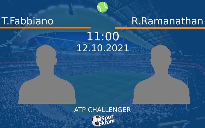 12 Ekim 2021 T.Fabbiano vs R.Ramanathan maçı Hangi Kanalda Saat Kaçta Yayınlanacak? 12 Ekim 2021 T.Fabbiano vs R.Ramanathan maçı Hangi Kanalda Saat Kaçta Yayınlanacak?