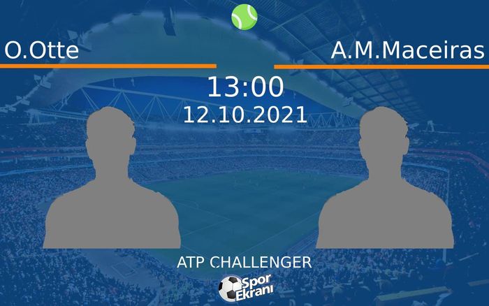 12 Ekim 2021 O.Otte vs A.M.Maceiras maçı Hangi Kanalda Saat Kaçta Yayınlanacak? 12 Ekim 2021 O.Otte vs A.M.Maceiras maçı Hangi Kanalda Saat Kaçta Yayınlanacak?