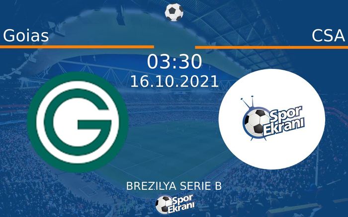 16 Ekim 2021 Goias vs CSA maçı Hangi Kanalda Saat Kaçta Yayınlanacak? 16 Ekim 2021 Goias vs CSA maçı Hangi Kanalda Saat Kaçta Yayınlanacak?
