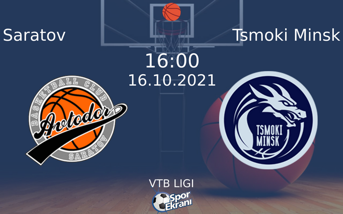 16 Ekim 2021 Saratov vs Tsmoki Minsk maçı Hangi Kanalda Saat Kaçta Yayınlanacak? 16 Ekim 2021 Saratov vs Tsmoki Minsk maçı Hangi Kanalda Saat Kaçta Yayınlanacak?