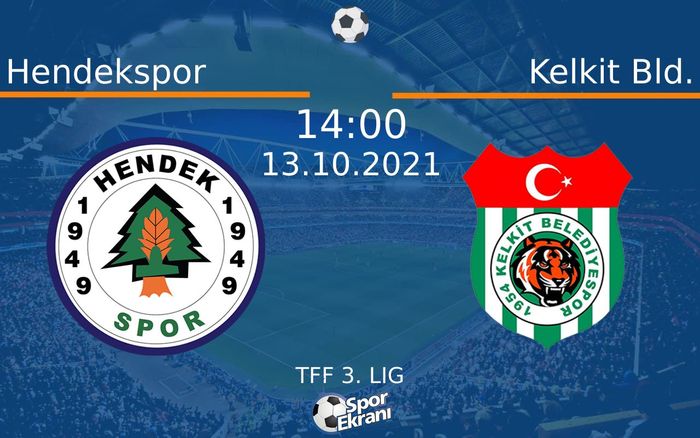 13 Ekim 2021 Hendekspor vs Kelkit Bld. maçı Hangi Kanalda Saat Kaçta Yayınlanacak? 13 Ekim 2021 Hendekspor vs Kelkit Bld. maçı Hangi Kanalda Saat Kaçta Yayınlanacak?