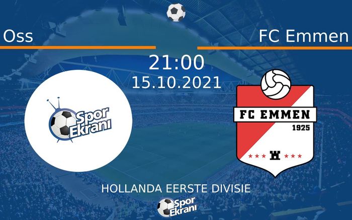 15 Ekim 2021 Oss vs FC Emmen maçı Hangi Kanalda Saat Kaçta Yayınlanacak? 15 Ekim 2021 Oss vs FC Emmen maçı Hangi Kanalda Saat Kaçta Yayınlanacak?
