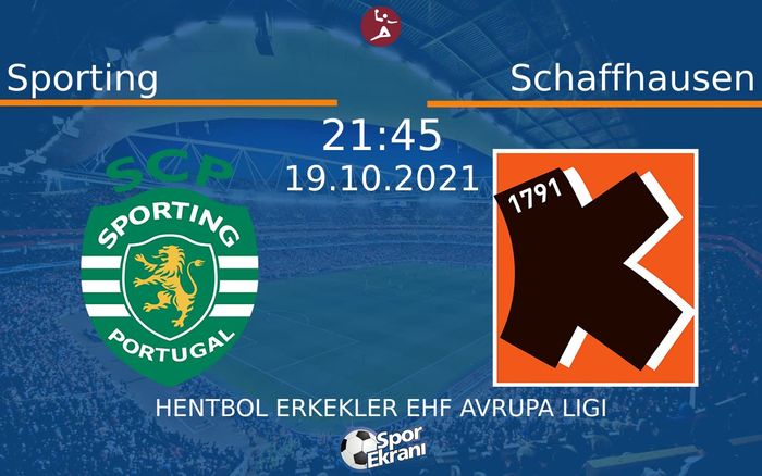19 Ekim 2021 Sporting vs Schaffhausen maçı Hangi Kanalda Saat Kaçta Yayınlanacak? 19 Ekim 2021 Sporting vs Schaffhausen maçı Hangi Kanalda Saat Kaçta Yayınlanacak?