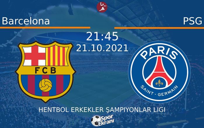 21 Ekim 2021 Barcelona vs PSG maçı Hangi Kanalda Saat Kaçta Yayınlanacak? 21 Ekim 2021 Barcelona vs PSG maçı Hangi Kanalda Saat Kaçta Yayınlanacak?