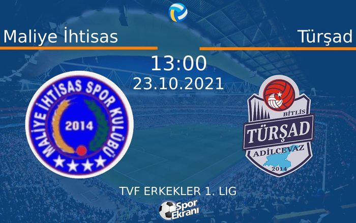 23 Ekim 2021 Maliye İhtisas vs Türşad maçı Hangi Kanalda Saat Kaçta Yayınlanacak? 23 Ekim 2021 Maliye İhtisas vs Türşad maçı Hangi Kanalda Saat Kaçta Yayınlanacak?