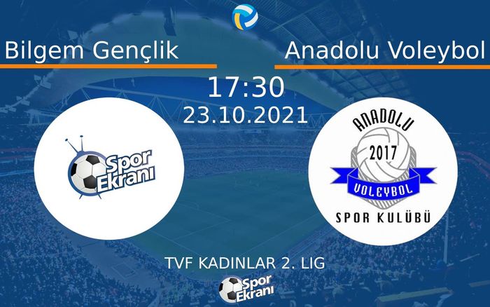 23 Ekim 2021 Bilgem Gençlik vs Anadolu Voleybol maçı Hangi Kanalda Saat Kaçta Yayınlanacak? 23 Ekim 2021 Bilgem Gençlik vs Anadolu Voleybol maçı Hangi Kanalda Saat Kaçta Yayınlanacak?