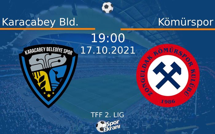 17 Ekim 2021 Karacabey Bld. vs Kömürspor maçı Hangi Kanalda Saat Kaçta Yayınlanacak? 17 Ekim 2021 Karacabey Bld. vs Kömürspor maçı Hangi Kanalda Saat Kaçta Yayınlanacak?