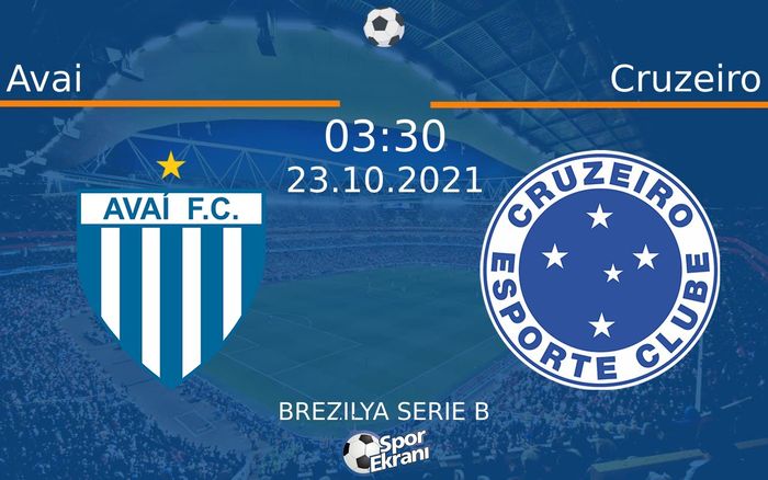 23 Ekim 2021 Avai vs Cruzeiro maçı Hangi Kanalda Saat Kaçta Yayınlanacak? 23 Ekim 2021 Avai vs Cruzeiro maçı Hangi Kanalda Saat Kaçta Yayınlanacak?