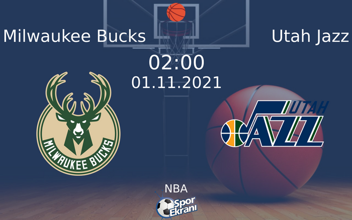 01 Kasım 2021 Milwaukee Bucks vs Utah Jazz maçı Hangi Kanalda Saat Kaçta Yayınlanacak? 01 Kasım 2021 Milwaukee Bucks vs Utah Jazz maçı Hangi Kanalda Saat Kaçta Yayınlanacak?