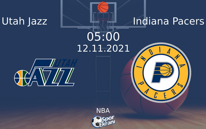 12 Kasım 2021 Utah Jazz vs Indiana Pacers maçı Hangi Kanalda Saat Kaçta Yayınlanacak? 12 Kasım 2021 Utah Jazz vs Indiana Pacers maçı Hangi Kanalda Saat Kaçta Yayınlanacak?