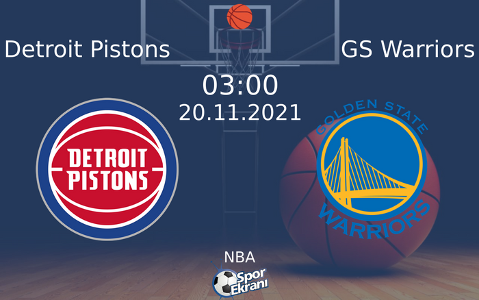 20 Kasım 2021 Detroit Pistons vs GS Warriors maçı Hangi Kanalda Saat Kaçta Yayınlanacak? 20 Kasım 2021 Detroit Pistons vs GS Warriors maçı Hangi Kanalda Saat Kaçta Yayınlanacak?