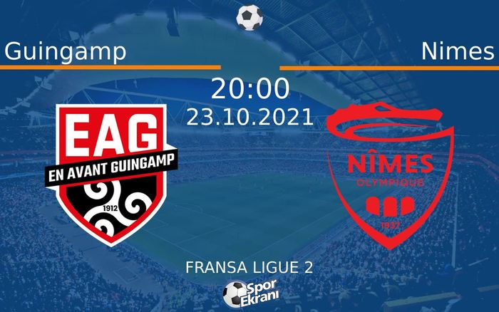 23 Ekim 2021 Guingamp vs Nimes maçı Hangi Kanalda Saat Kaçta Yayınlanacak? 23 Ekim 2021 Guingamp vs Nimes maçı Hangi Kanalda Saat Kaçta Yayınlanacak?
