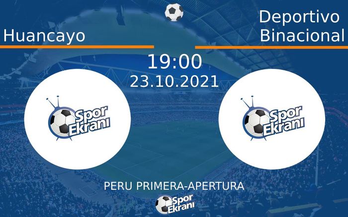 23 Ekim 2021 Huancayo vs Deportivo Binacional maçı Hangi Kanalda Saat Kaçta Yayınlanacak? 23 Ekim 2021 Huancayo vs Deportivo Binacional maçı Hangi Kanalda Saat Kaçta Yayınlanacak?