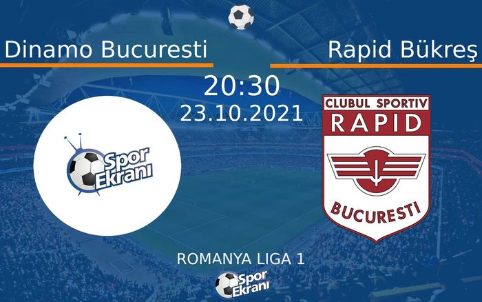 23 Ekim 2021 Dinamo Bucuresti vs Rapid Bükreş maçı Hangi Kanalda Saat Kaçta Yayınlanacak? 23 Ekim 2021 Dinamo Bucuresti vs Rapid Bükreş maçı Hangi Kanalda Saat Kaçta Yayınlanacak?