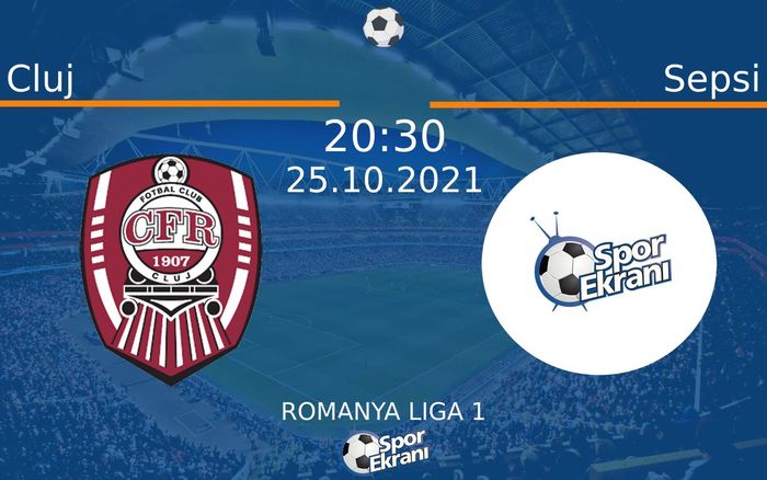 25 Ekim 2021 Cluj vs Sepsi maçı Hangi Kanalda Saat Kaçta Yayınlanacak? 25 Ekim 2021 Cluj vs Sepsi maçı Hangi Kanalda Saat Kaçta Yayınlanacak?