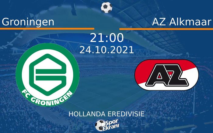 24 Ekim 2021 Groningen vs AZ Alkmaar maçı Hangi Kanalda Saat Kaçta Yayınlanacak? 24 Ekim 2021 Groningen vs AZ Alkmaar maçı Hangi Kanalda Saat Kaçta Yayınlanacak?