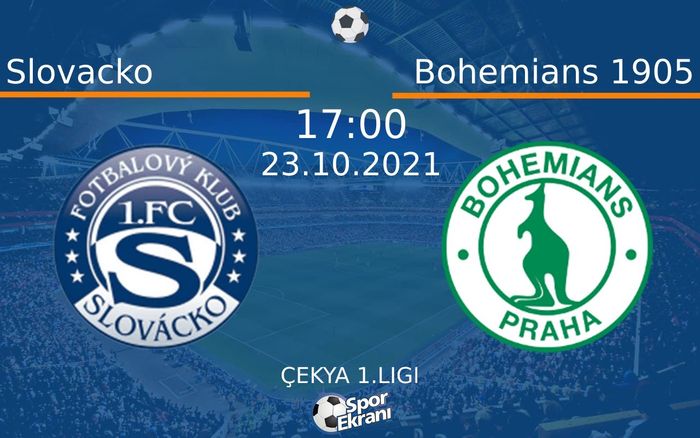 23 Ekim 2021 Slovacko vs Bohemians 1905 maçı Hangi Kanalda Saat Kaçta Yayınlanacak?