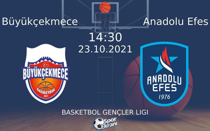 23 Ekim 2021 Büyükçekmece vs Anadolu Efes maçı Hangi Kanalda Saat Kaçta Yayınlanacak? 23 Ekim 2021 Büyükçekmece vs Anadolu Efes maçı Hangi Kanalda Saat Kaçta Yayınlanacak?