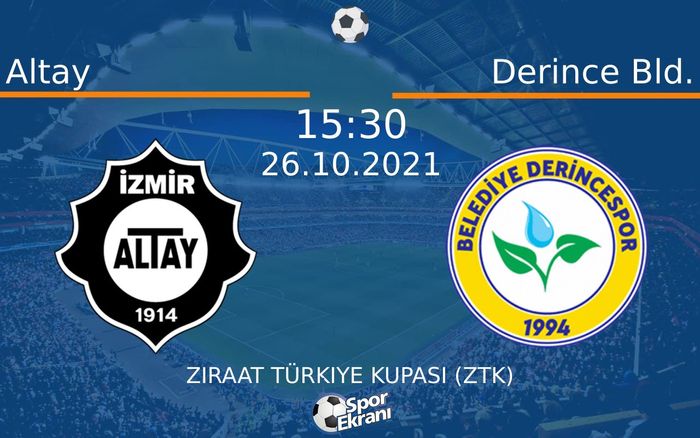 26 Ekim 2021 Altay vs Derince Bld. maçı Hangi Kanalda Saat Kaçta Yayınlanacak? 26 Ekim 2021 Altay vs Derince Bld. maçı Hangi Kanalda Saat Kaçta Yayınlanacak?