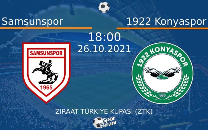 26 Ekim 2021 Samsunspor vs 1922 Konyaspor maçı Hangi Kanalda Saat Kaçta Yayınlanacak? 26 Ekim 2021 Samsunspor vs 1922 Konyaspor maçı Hangi Kanalda Saat Kaçta Yayınlanacak?