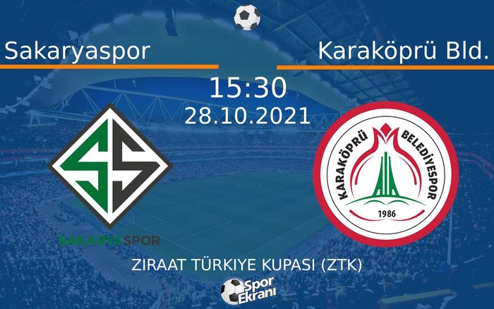 28 Ekim 2021 Sakaryaspor vs Karaköprü Bld. maçı Hangi Kanalda Saat Kaçta Yayınlanacak? 28 Ekim 2021 Sakaryaspor vs Karaköprü Bld. maçı Hangi Kanalda Saat Kaçta Yayınlanacak?