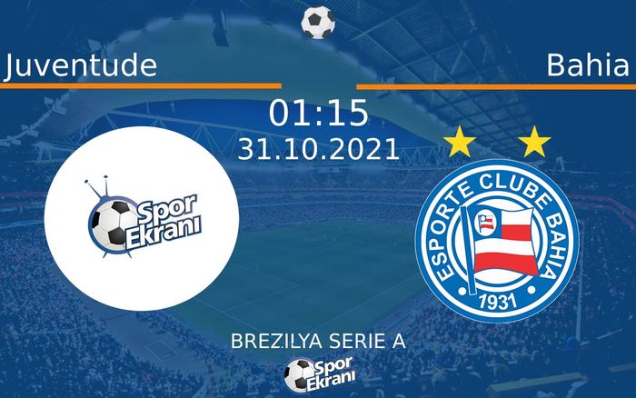 31 Ekim 2021 Juventude vs Bahia maçı Hangi Kanalda Saat Kaçta Yayınlanacak? 31 Ekim 2021 Juventude vs Bahia maçı Hangi Kanalda Saat Kaçta Yayınlanacak?