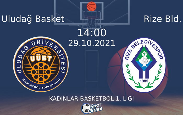 29 Ekim 2021 Uludağ Basket vs Rize Bld. maçı Hangi Kanalda Saat Kaçta Yayınlanacak? 29 Ekim 2021 Uludağ Basket vs Rize Bld. maçı Hangi Kanalda Saat Kaçta Yayınlanacak?
